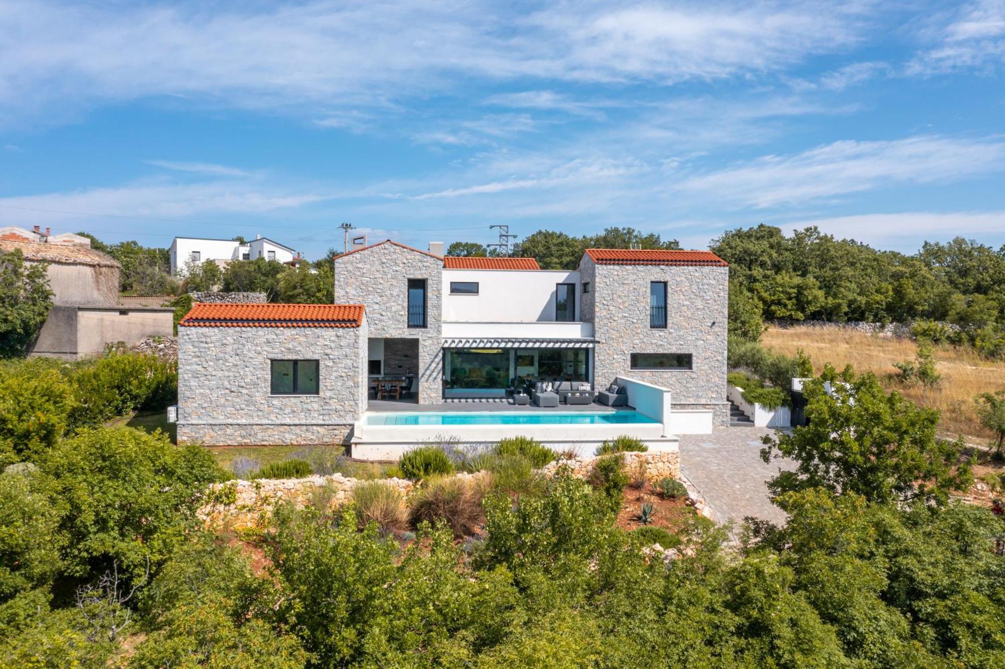 Ca Veia Villa Vrbnik Eksteriør bilde